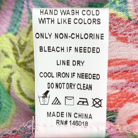 Lost + Wander Pink Floral Wrap Cropped Top - Picture 11 of 11